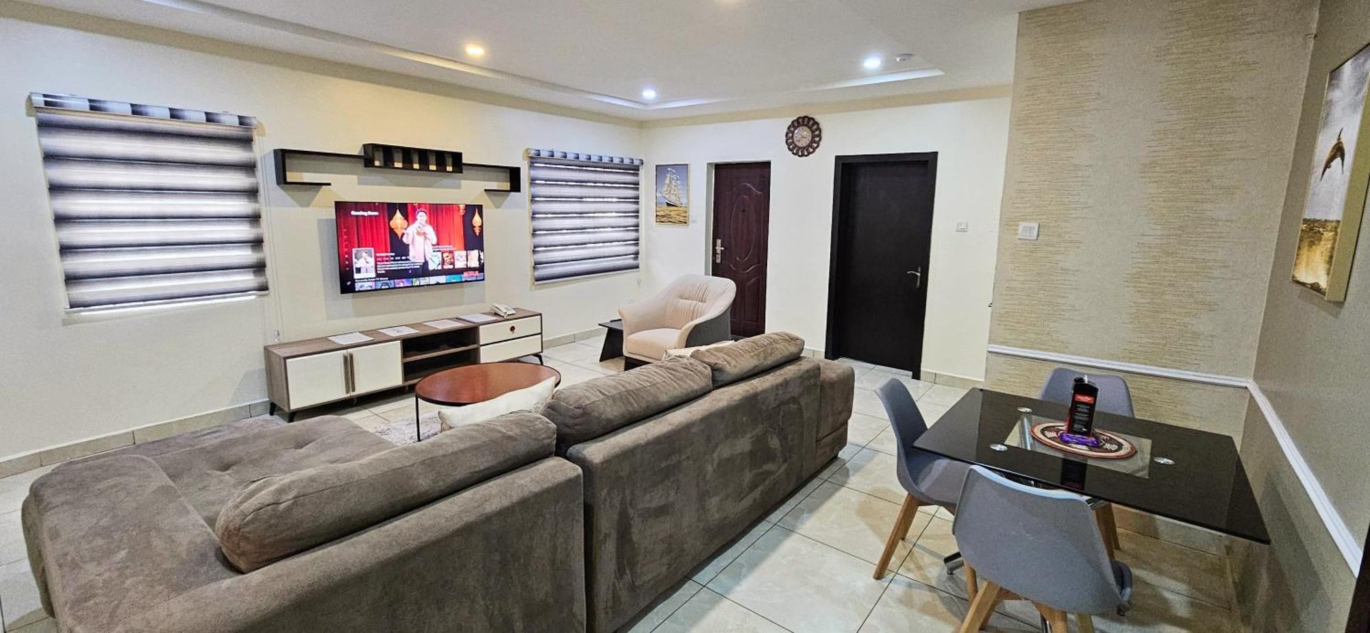 Apartamento The Leneade Abuja Exterior foto