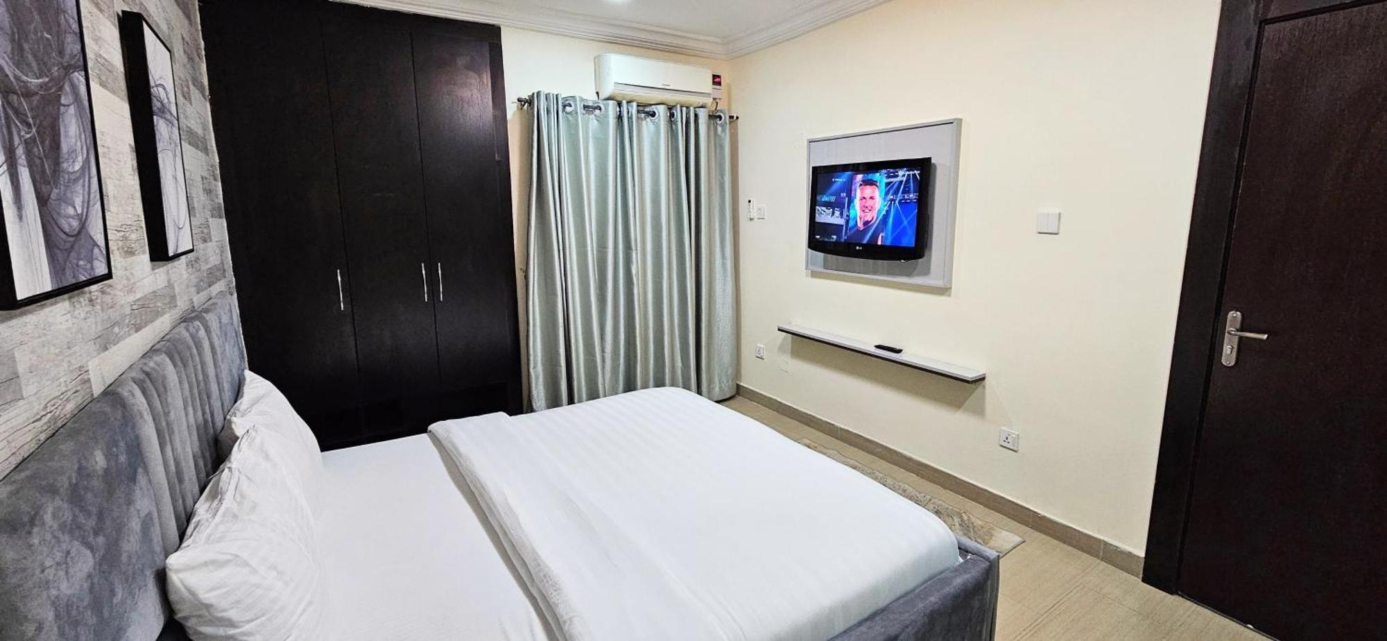 Apartamento The Leneade Abuja Exterior foto