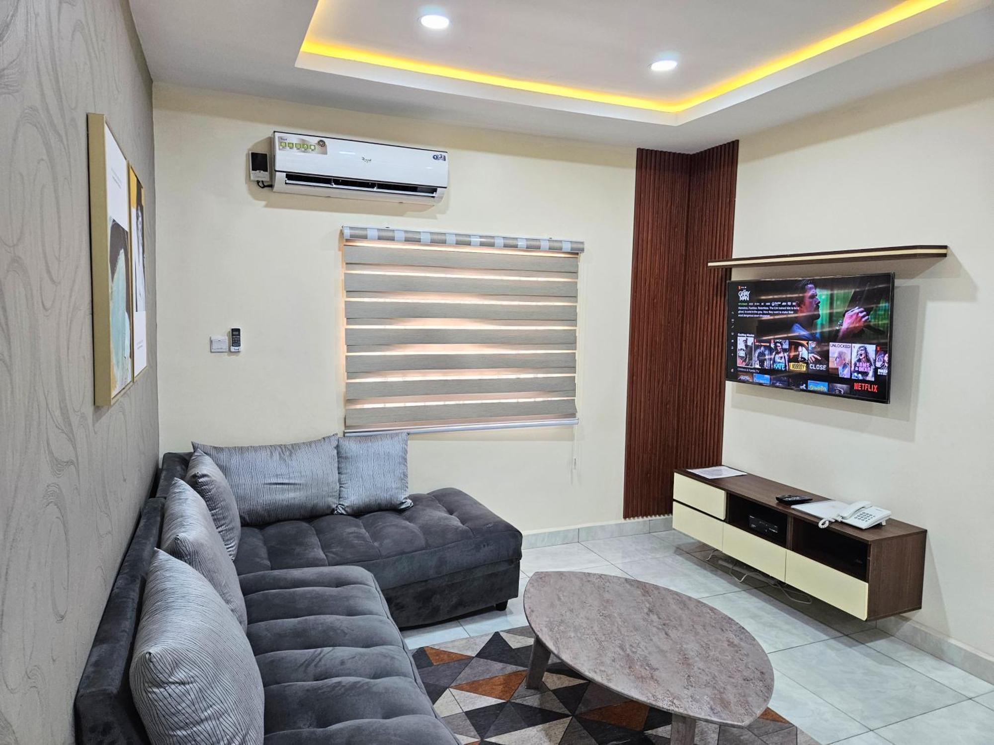 Apartamento The Leneade Abuja Exterior foto