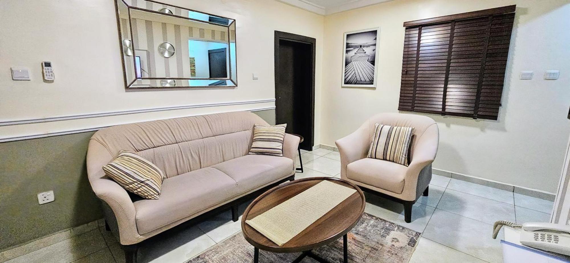 Apartamento The Leneade Abuja Exterior foto