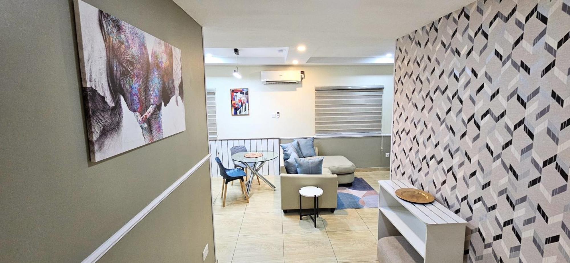 Apartamento The Leneade Abuja Exterior foto